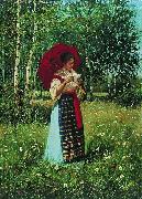 Nikolay Bogdanov-Belsky In reading the letter china oil painting artist